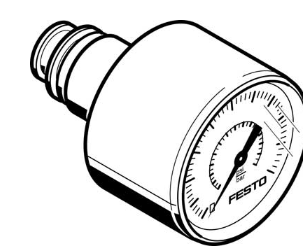 新款FESTO壓力指示器，帶顯示壓力表